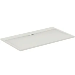 Ideal Standard Duschwanne „UltraFlatSi.life“ 90 × 160 cm in Carraraweiß