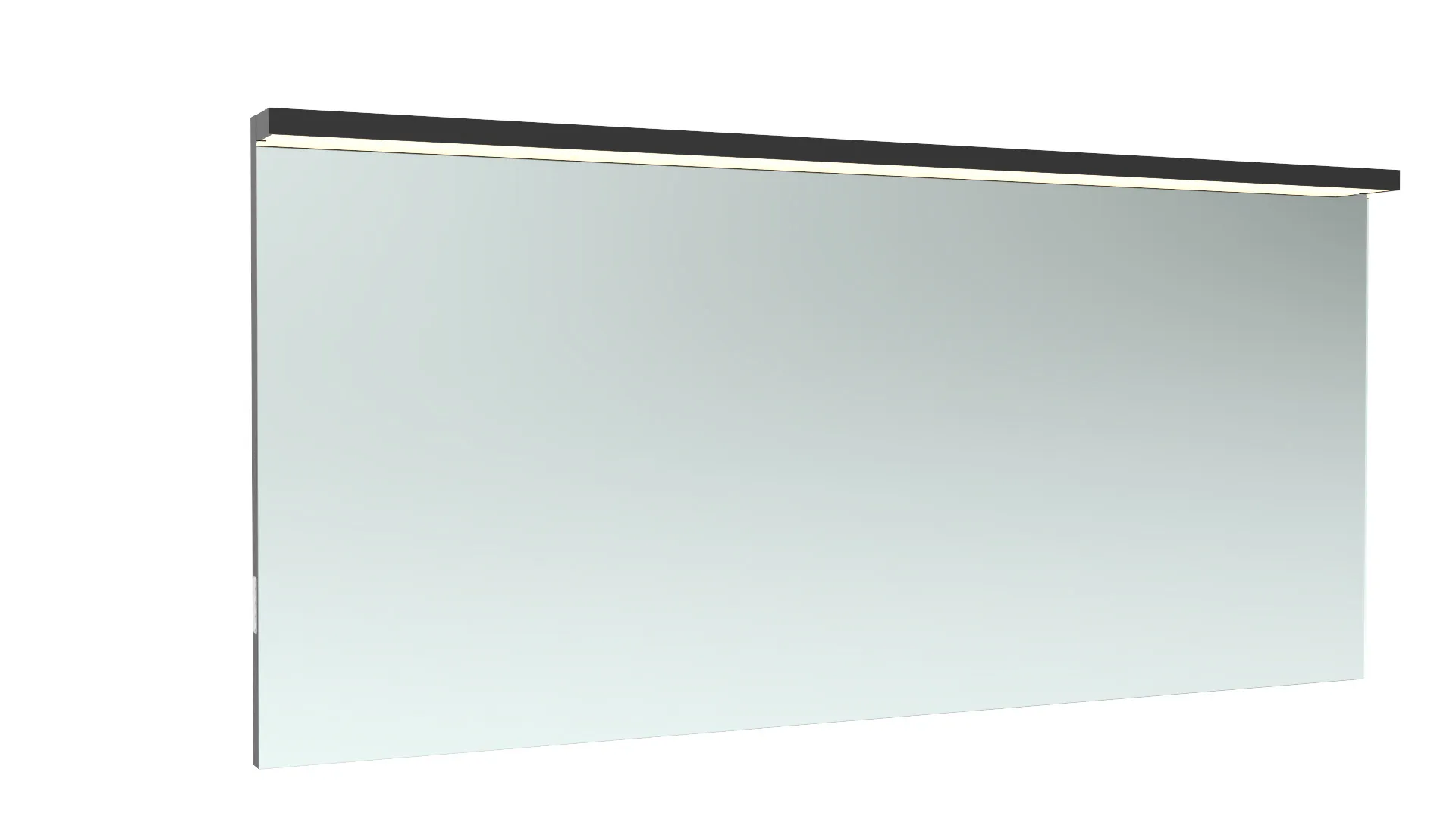 Schneider Lichtspiegel ALU1/SP 160/TW - BORDO TW, LED Beleuchtung (2000-6500K), Aufputzmontage, Schwarz Matt Schneider Lichtspiegel ALU1/SP 160/TW - BORDO TW, LED Beleuchtung (2000-6500K), Aufputzmontage, Schwarz Matt