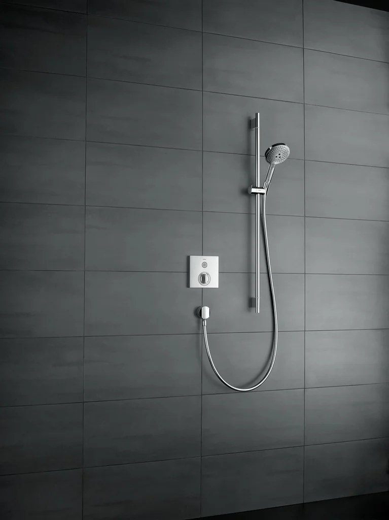 Hansgrohe Einbauspüle S51, Serie S510-F450, Betongrau, 540 x 490 mm, Beckentiefe 190 mm