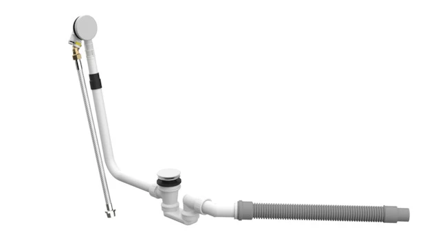 Bette Ab- und Überlaufgarnitur mit Zulauf „Mono“ Modell B643 in Jasmin Bette Ab- und Überlaufgarnitur mit Zulauf „Mono“ Modell B643 in Jasmin