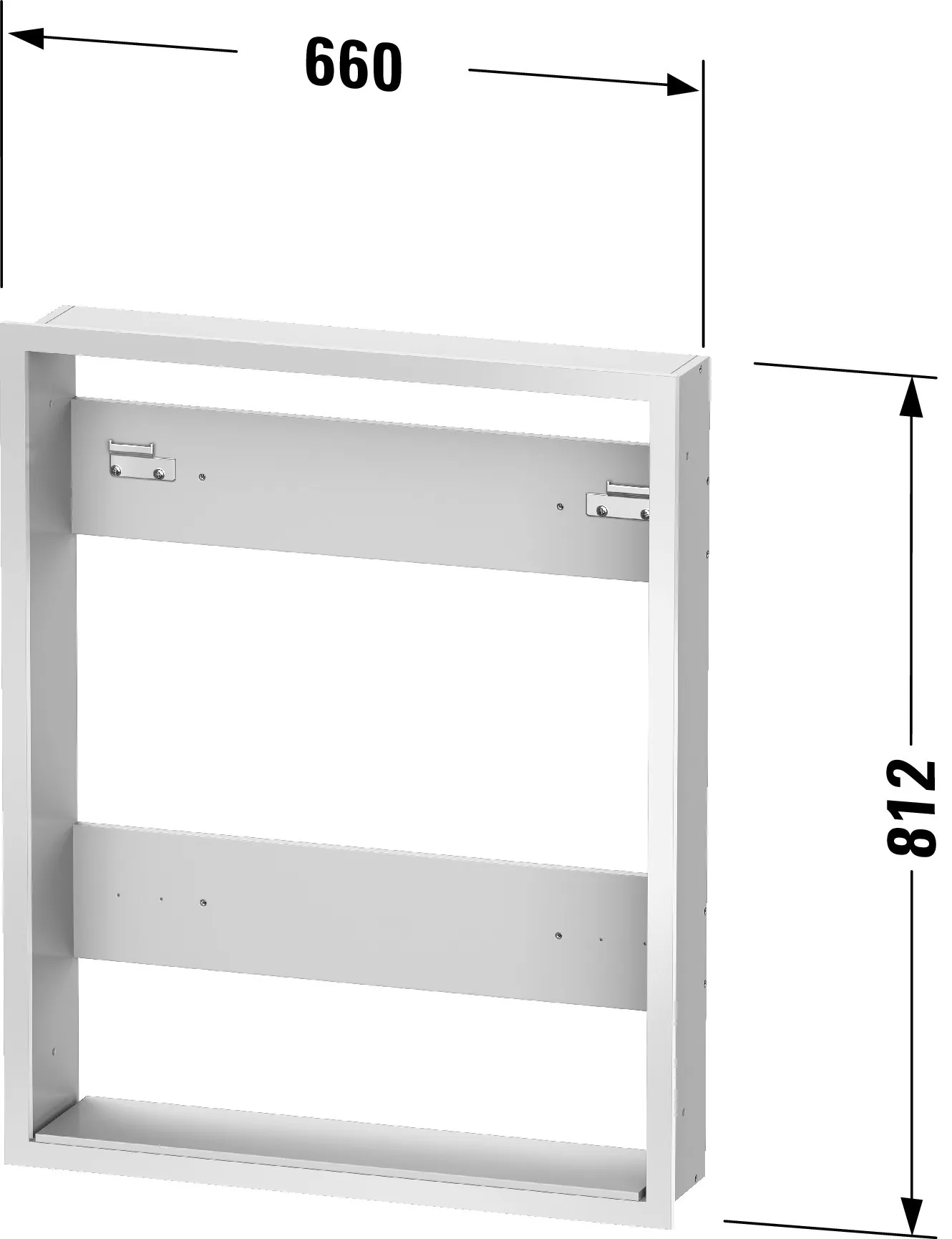 Duravit Installationsmaterial „Licht & Spiegel“