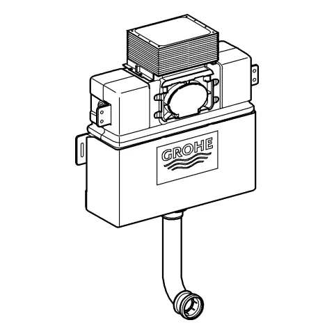 WC-Spülkasten 38579, Wandeinbau, 6-9l einstellbar, 1,00 m Bauhöhe, Betätigung von vorn oder oben WC-Spülkasten 38579, Wandeinbau, 6-9l einstellbar, 1,00 m Bauhöhe, Betätigung von vorn oder oben