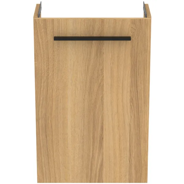 Ideal Standard Handwaschbeckenunterschrank i.life S 1 Tür, Eiche Natur, 410x205x630 mm, Softclose Mechanismus