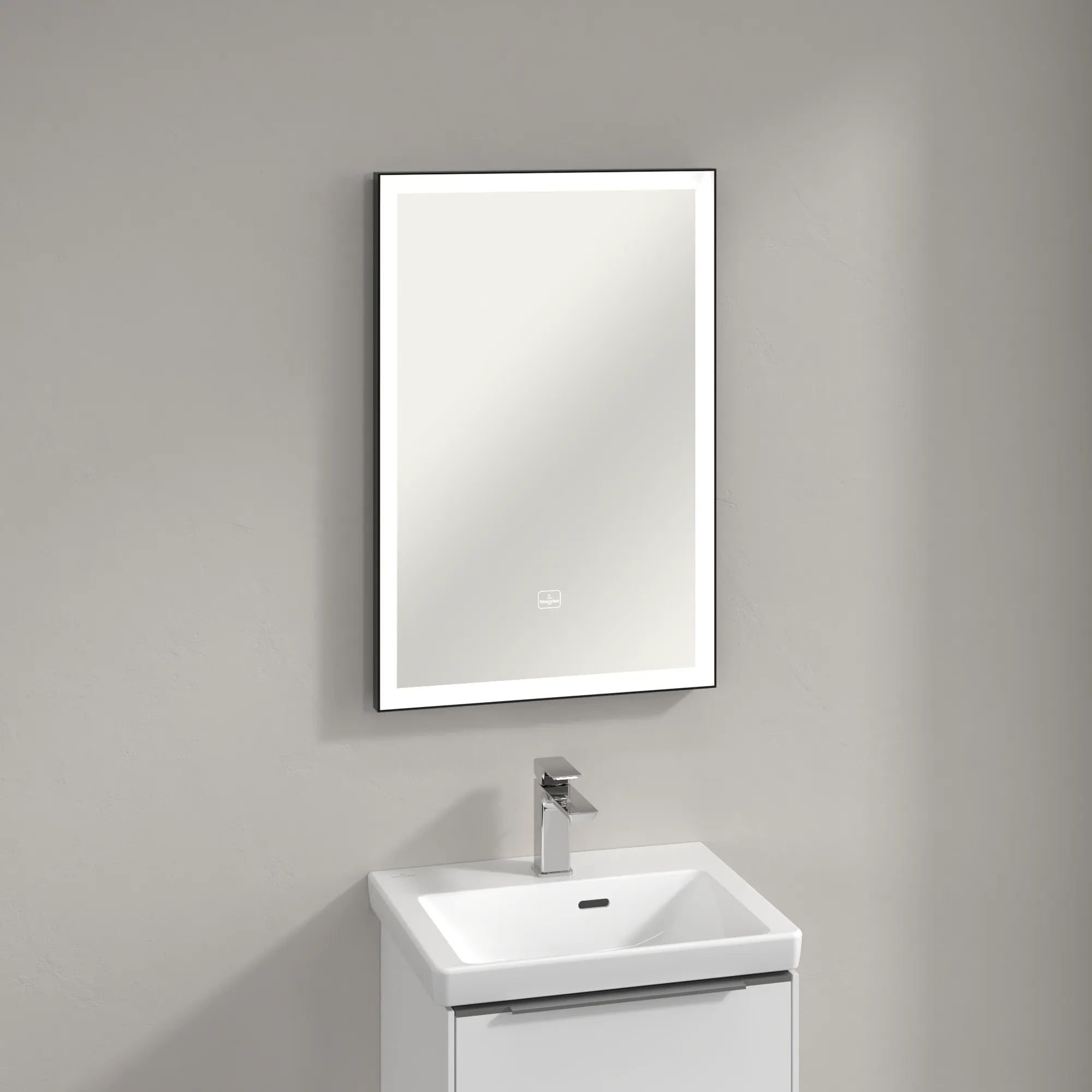 Villeroy & Boch Subway 3.0 Spiegel Bicolor 500x750x47,5 mm mit LED-Beleuchtung, dimmbar, Smarthome-fähig Villeroy & Boch Subway 3.0 Spiegel Bicolor 500x750x47,5 mm mit LED-Beleuchtung, dimmbar, Smarthome-fähig