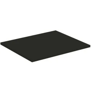 Waschtischplatte i.life B ohne Ausschnitt 602x506x18mm Weiß matt