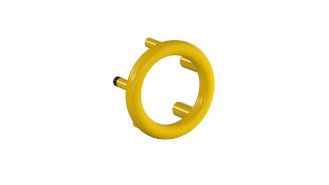 Trennwandgriff, a=100mm und 162,5mm reinweiß