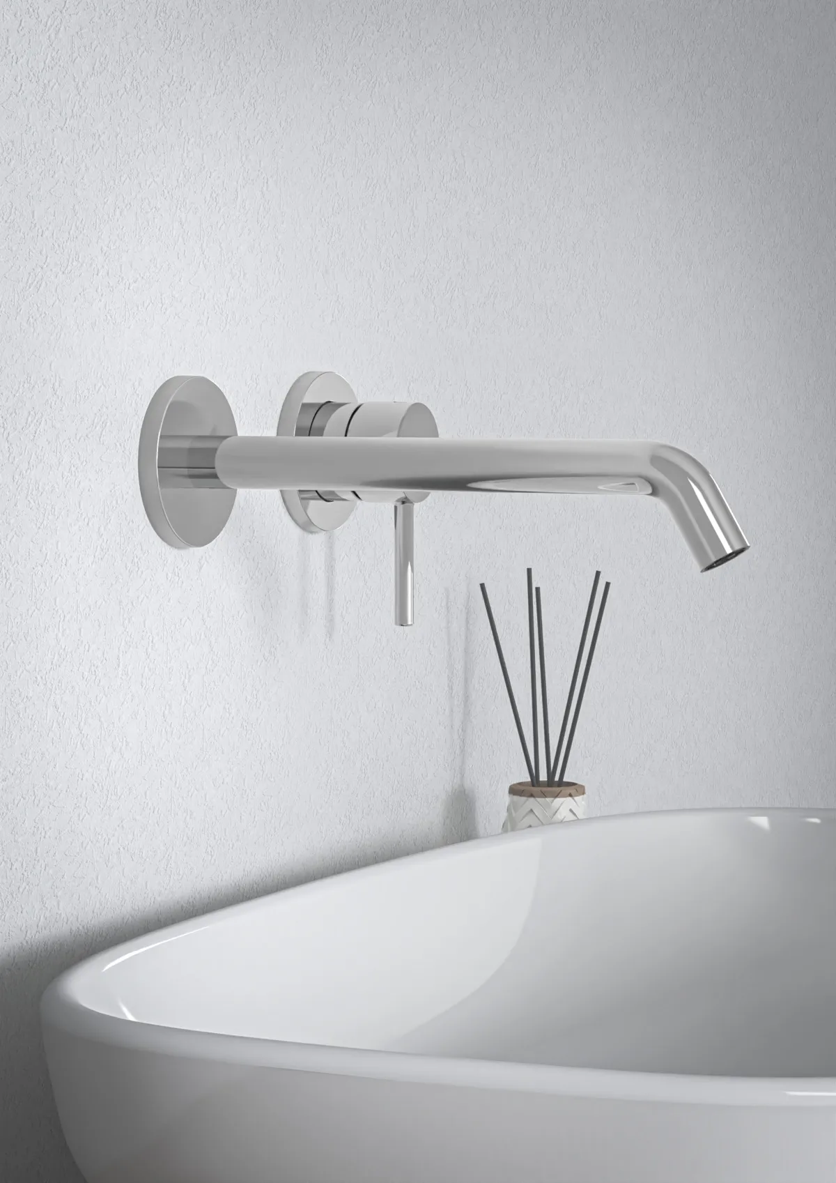 Ideal Standard Wand-Waschtischarmatur Ceraline Nuovo Ausladung 220mm Chrom Ideal Standard Wand-Waschtischarmatur Ceraline Nuovo Ausladung 220mm Chrom