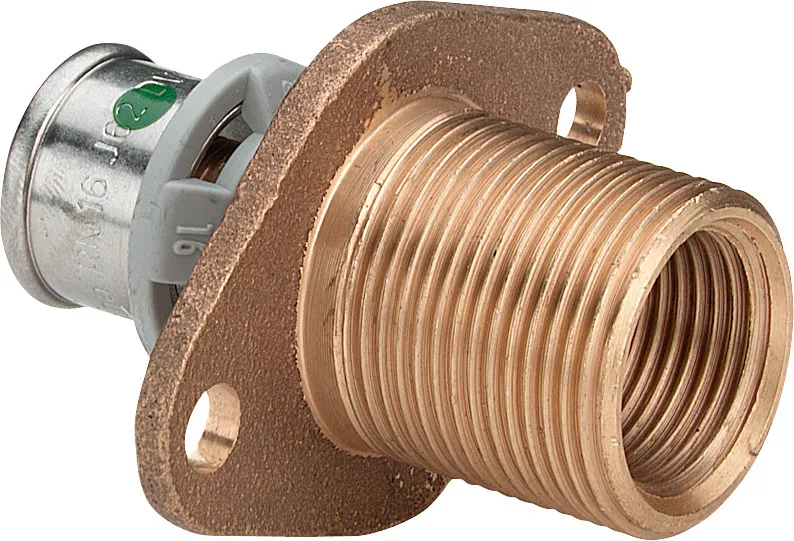Viega „Sanfix P“ Fitting mit 2 Anschlüssen