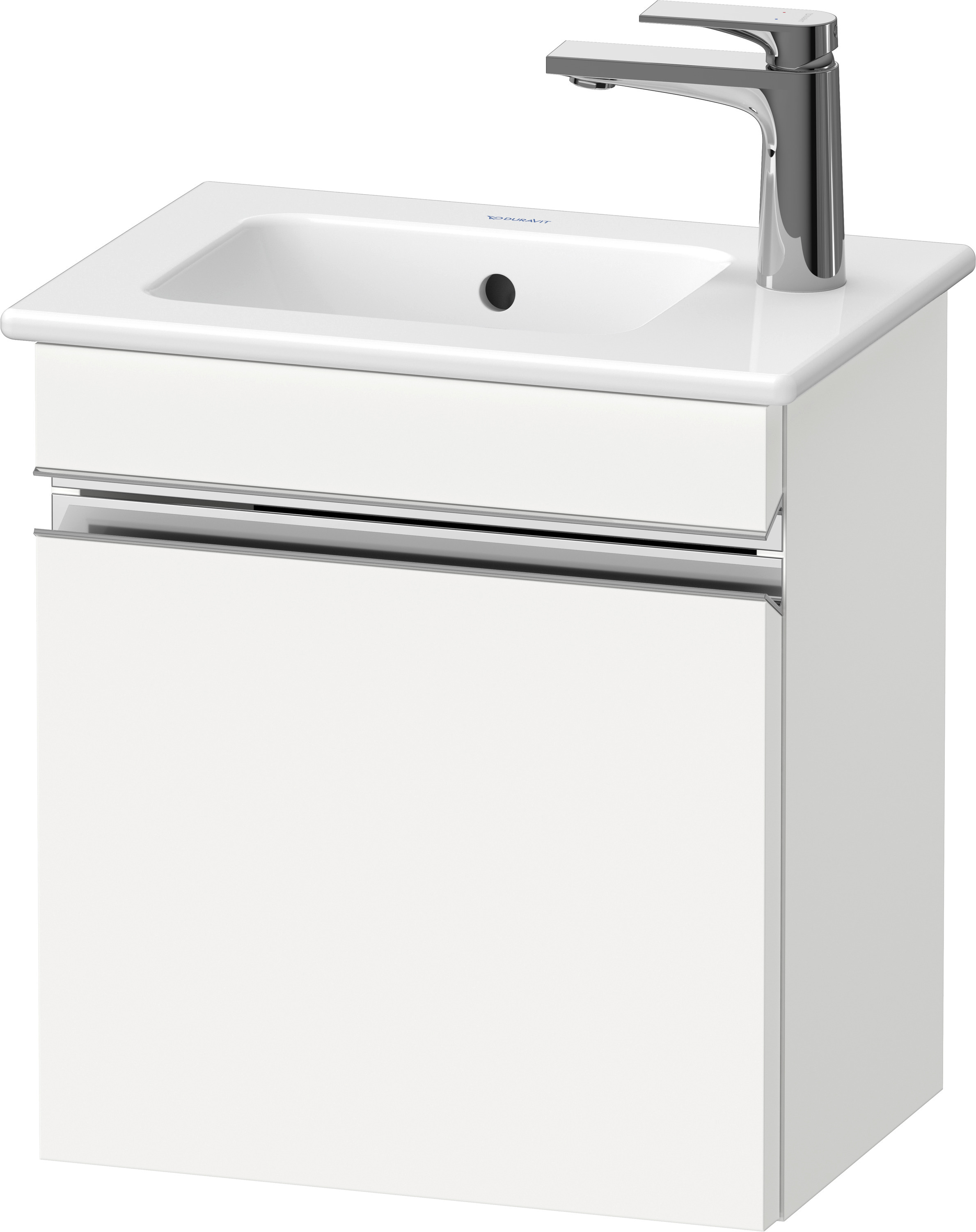 Duravit Waschtischunterschrank „Sivida“ 40 × 44,3 × 28,7 cm in Weiß Matt