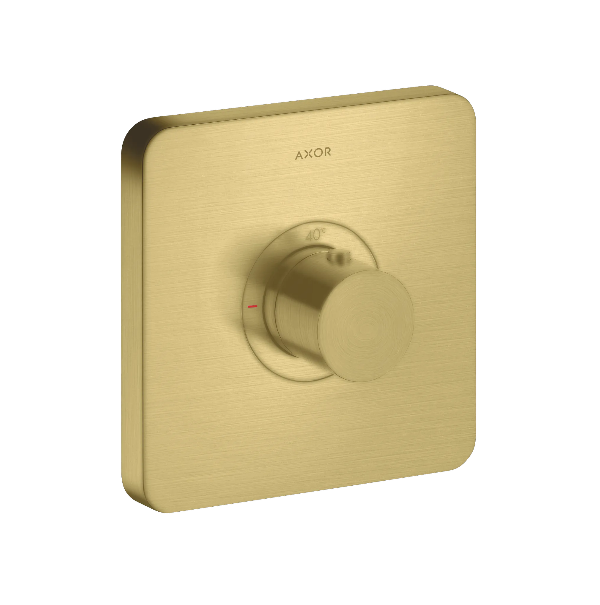 Hansgrohe AXOR ShowerSelect Thermostat HighFlow Unterputz softsquare, Brushed Brass