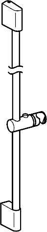 HA Wandstange HANSA 0455 Chrom
