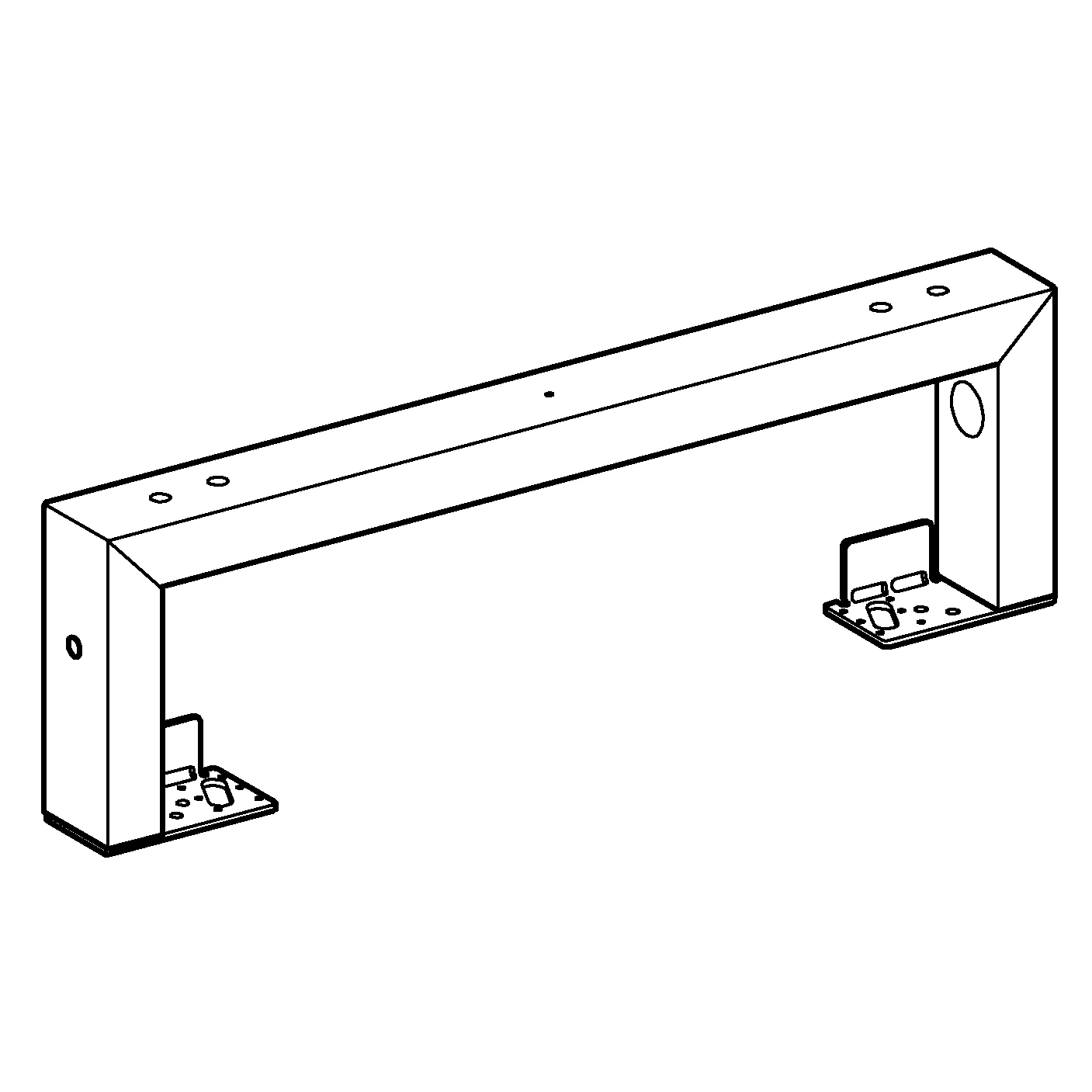 Verlängerungsset Rapid SLX 38629_1, für Bodenaufbau von 200 bis zu 350 mm