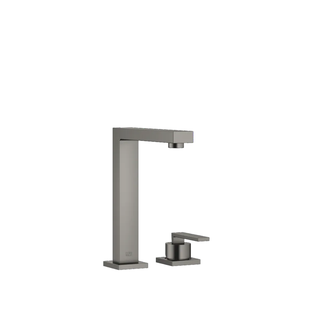 Dornbracht LOT BAR TAP Zweilochbatterie mit Einzelrosetten Dark Platinum gebürstet Dornbracht LOT BAR TAP Zweilochbatterie mit Einzelrosetten Dark Platinum gebürstet