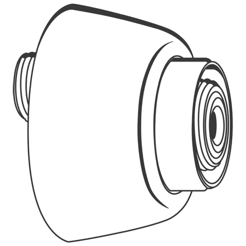 Grohe S-Anschluss 12058, ½ x ¾, Rosette, Verstellbarkeit 7,5 mm, chrom Grohe S-Anschluss 12058, ½ x ¾, Rosette, Verstellbarkeit 7,5 mm, chrom