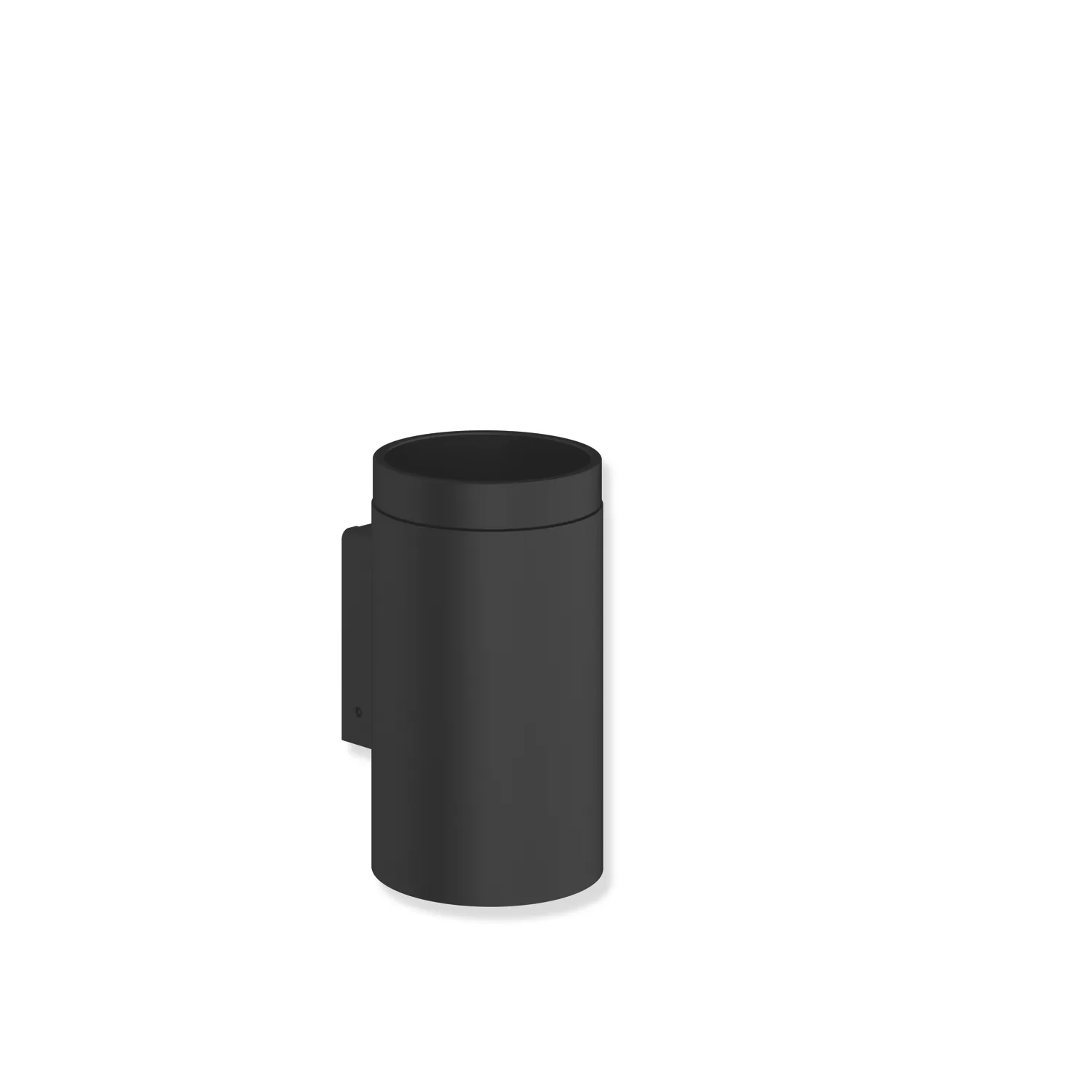 HEWI System 162 Becher mit Halter, schwarz mattem Polyamid HEWI System 162 Becher mit Halter, schwarz mattem Polyamid