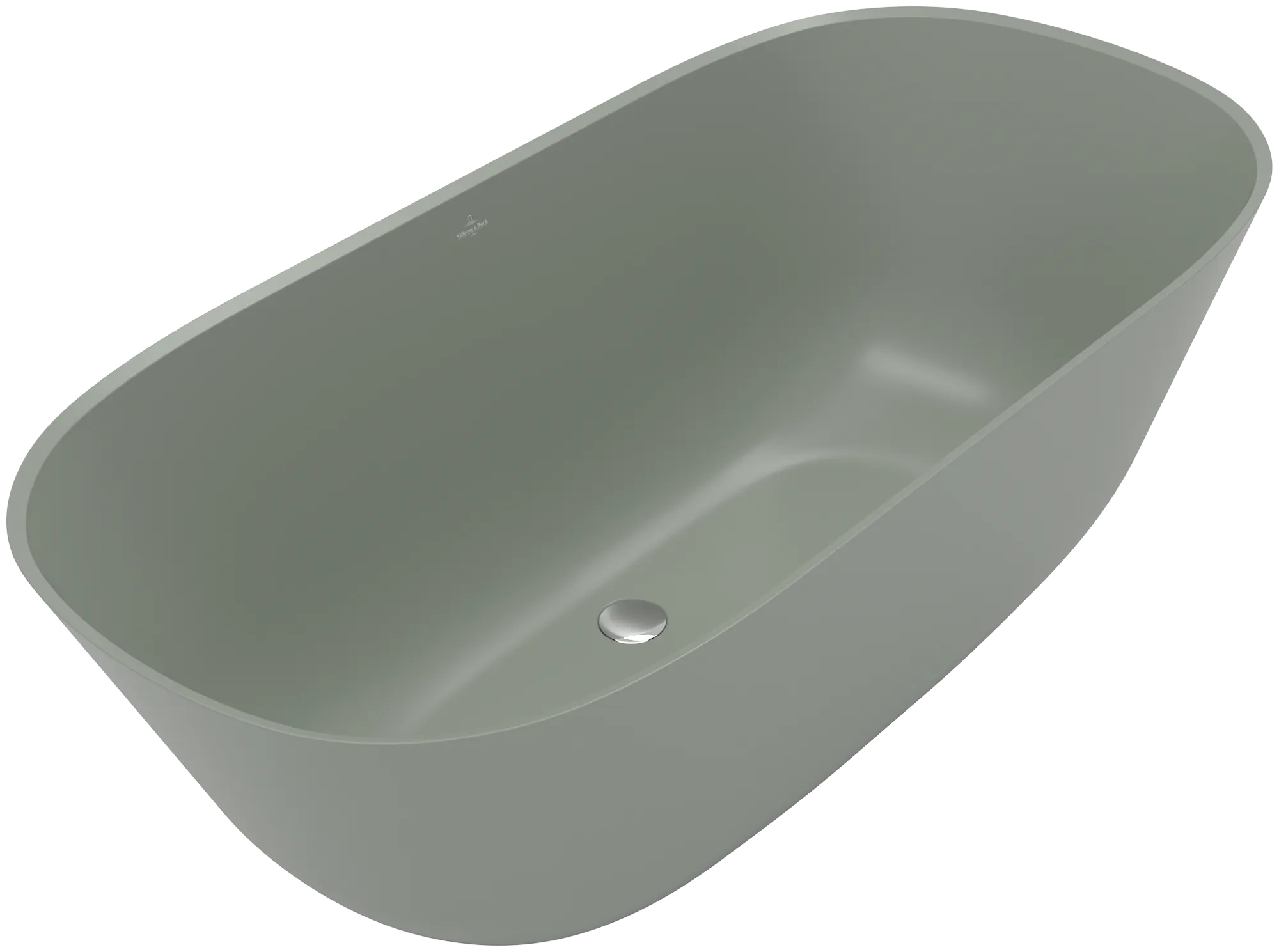 Villeroy & Boch freistehende Badewanne Theano, Morning Green, 1550 x 750 mm, Höhe 506 mm, Innentiefe 480 mm, Nutzinhalt 250 Liter Villeroy & Boch freistehende Badewanne Theano, Morning Green, 1550 x 750 mm, Höhe 506 mm, Innentiefe 480 mm, Nutzinhalt 250 Liter