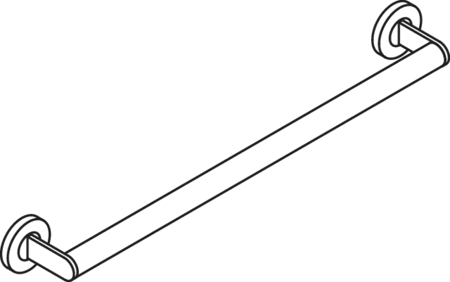 HEWI Haltegriff „System 900“ in Dunkelgrau tiefmatt HEWI Haltegriff „System 900“ in Dunkelgrau tiefmatt