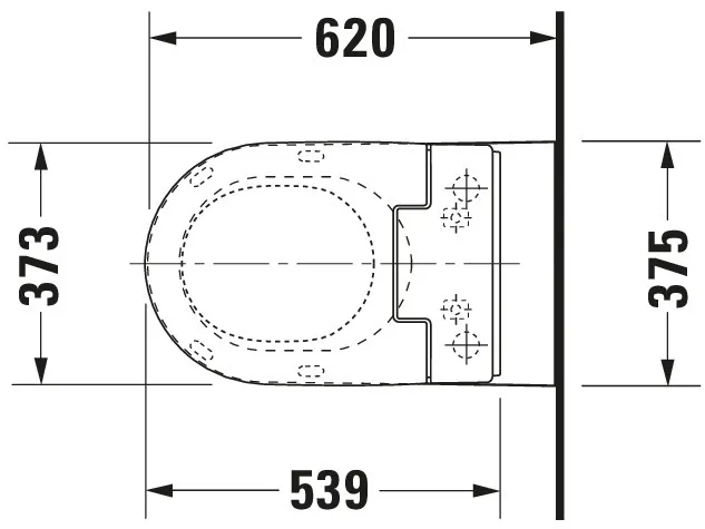 Duravit WC-Sitz mit Unterdusche (elektrisch) „SensoWash® Slim“