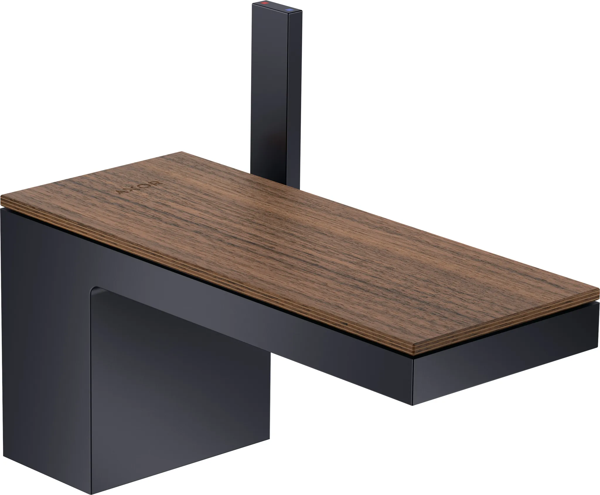 Hansgrohe AXOR MyEdition Mischer mit Platte 200 Amerikanischer Nussbaum Hansgrohe AXOR MyEdition Mischer mit Platte 200 Amerikanischer Nussbaum