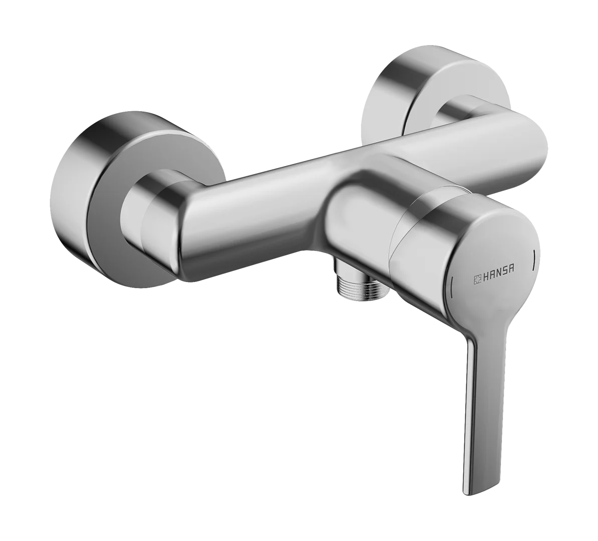 HansaRONDA Einhebelmischer Brausebatterie DN15 Chrom HansaRONDA Einhebelmischer Brausebatterie DN15 Chrom