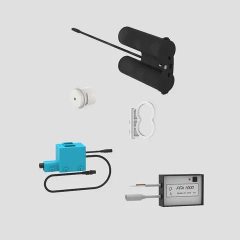 WC-Steuerung codiertes Funksignal Feinbauset Batterie WC-Steuerung codiertes Funksignal Feinbauset Batterie