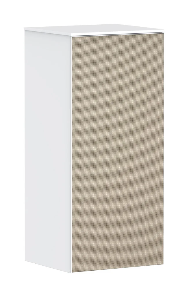 Hansgrohe Xevolos E Halbhochschrank Mattweiß 400/360 mm, Türanschlag rechts, Bronze Struktur Hansgrohe Xevolos E Halbhochschrank Mattweiß 400/360 mm, Türanschlag rechts, Bronze Struktur