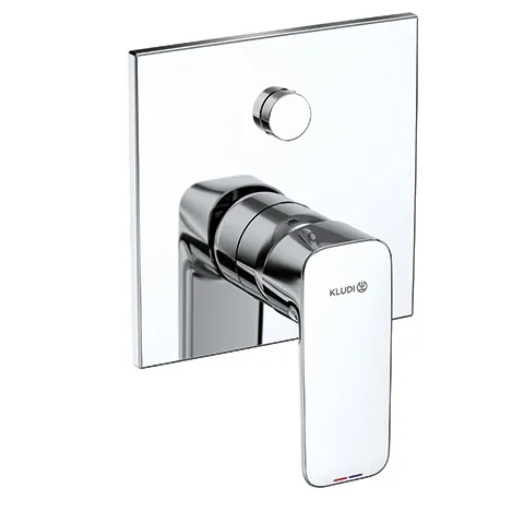 Kludi PURE&STYLE Unterputz-Wannenfüll- und Brause-Einhandmischer, chrom, Feinbau-Set mit Funktionseinheit für SLIM.BOXX, PUSH&SWITCH Druckumsteller Kludi PURE&STYLE Unterputz-Wannenfüll- und Brause-Einhandmischer, chrom, Feinbau-Set mit Funktionseinheit für SLIM.BOXX, PUSH&SWITCH Druckumsteller