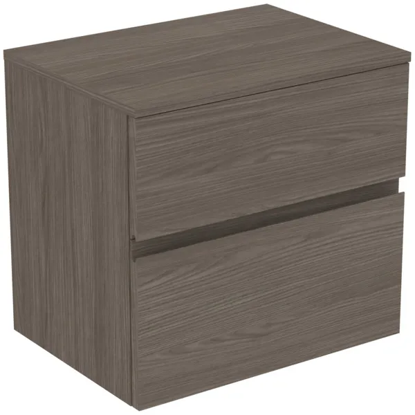 Ideal Standard Waschtischunterschrank „Finesse“ 60,2 × 55,8 × 44 cm Ulme dunkel