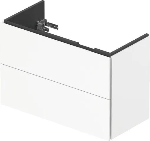 Duravit Waschtischunterschrank wandhängend „L-Cube“ 82 × 55 × 39,1 cm Weiß Matt Duravit Waschtischunterschrank wandhängend „L-Cube“ 82 × 55 × 39,1 cm Weiß Matt