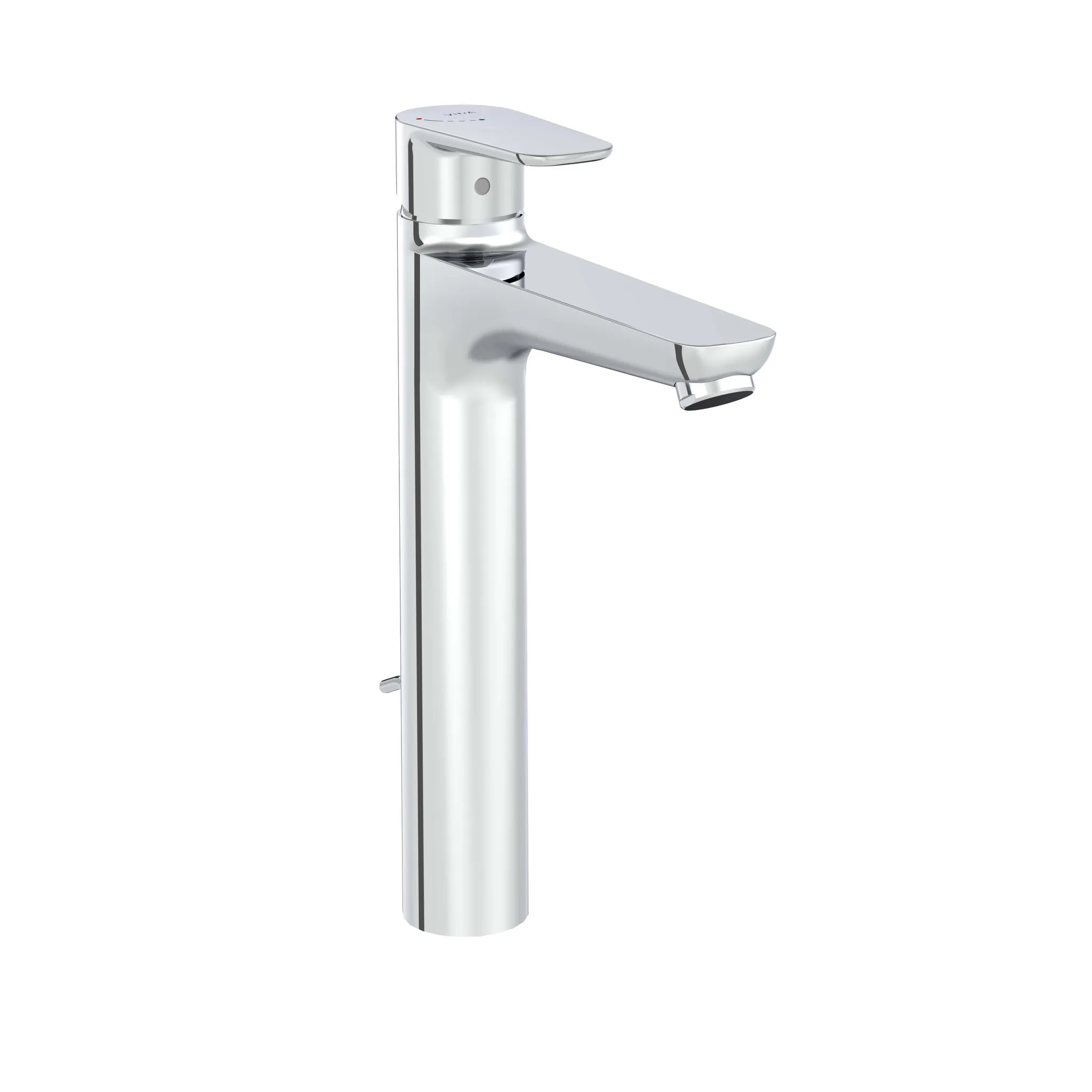 Flow Soft Einhebel-Waschtischmischer mit Ablaufgarnitur BluEco Höhe 29 cm Einlochmontage Chrom