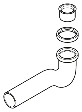 Siphon Zubehör 920872, 150 x 301 x 37,5 mm Siphon Zubehör 920872, 150 x 301 x 37,5 mm