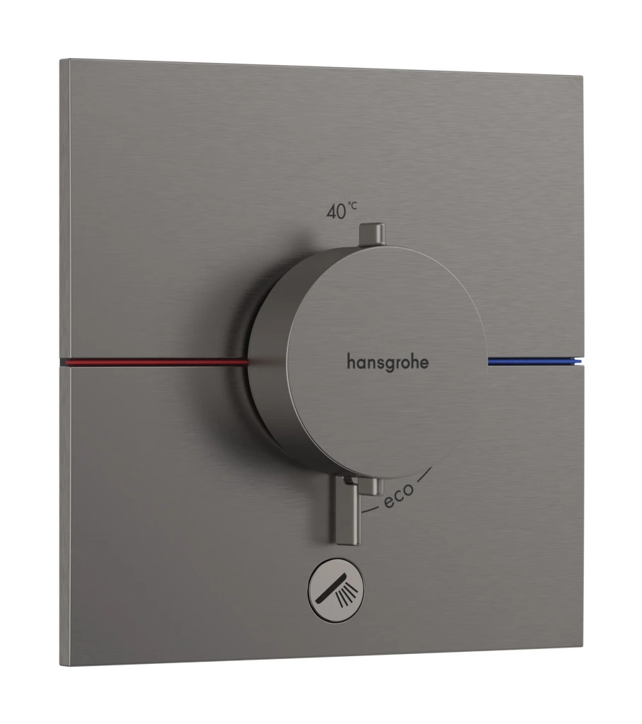 ShowerSelect Comfort E Thermostat Unterputz für 1 Verbraucher und einen zusätzlichen Abgang Chrom