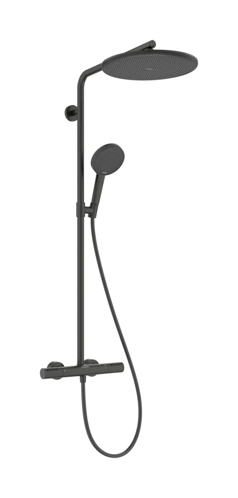 Hansgrohe AXOR ShowerComposition Brausenmodul 110/220 1jet Schulterbrause Brushed Black Chrome