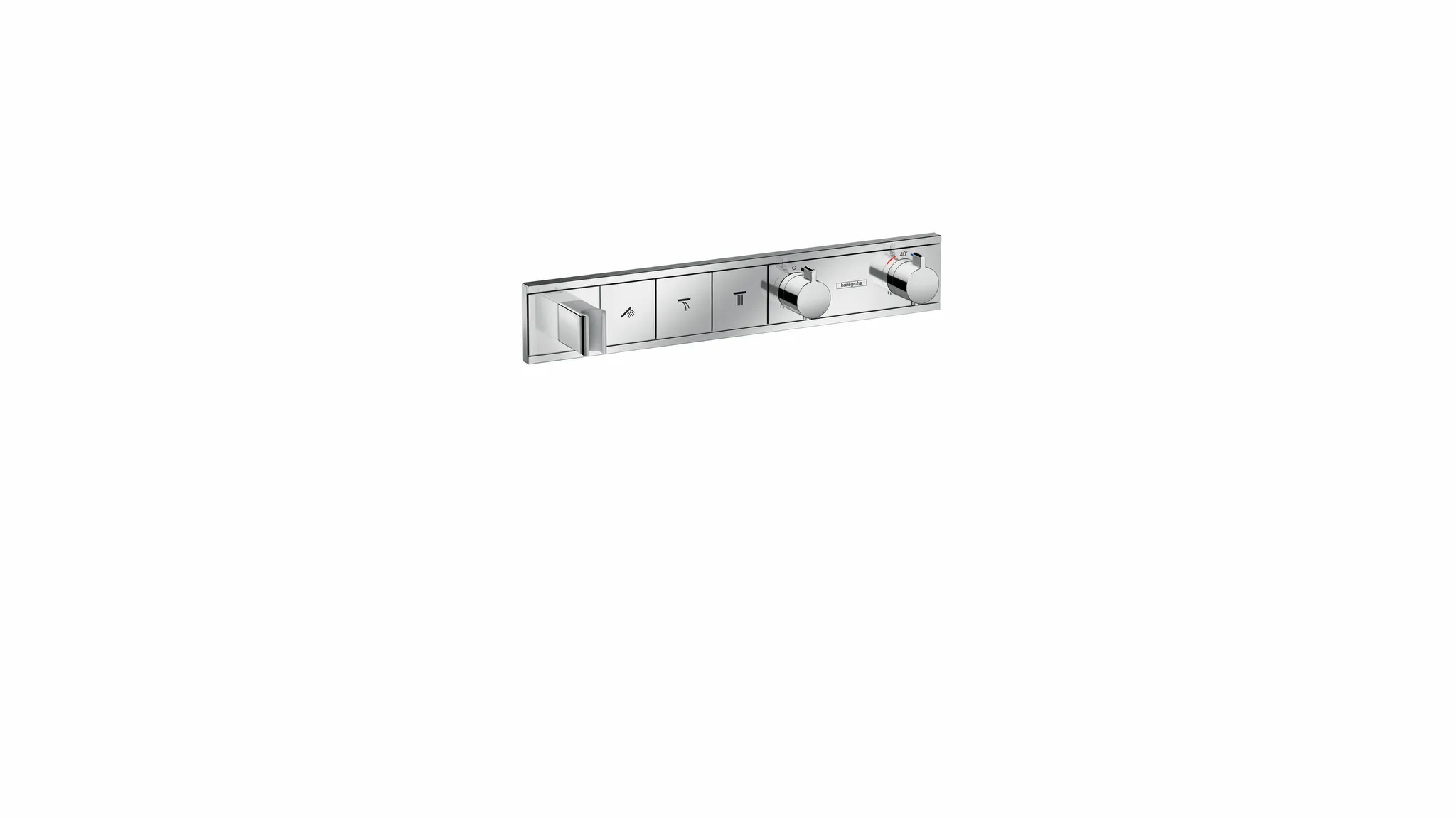 Hansgrohe RainSelect Thermostat Unterputz für 3 Verbraucher Chrom Farbe: Chrom Hansgrohe RainSelect Thermostat Unterputz für 3 Verbraucher Chrom Farbe: Chrom