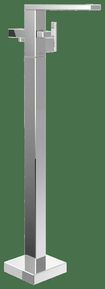 Villeroy & Boch Mettlach Einhebel-Badewannenarmatur TVT126003000, Chrom, 158x838x280mm Villeroy & Boch Mettlach Einhebel-Badewannenarmatur TVT126003000, Chrom, 158x838x280mm