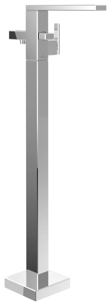 Villeroy & Boch Mettlach Einhebel-Badewannenarmatur TVT126003000, Chrom, 158x838x280mm Villeroy & Boch Mettlach Einhebel-Badewannenarmatur TVT126003000, Chrom, 158x838x280mm