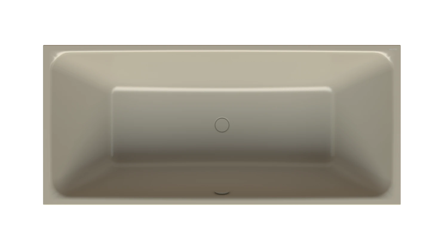 Bette Badewanne „BetteLoft“ rechteck 180 × 80 cm in Cashmere