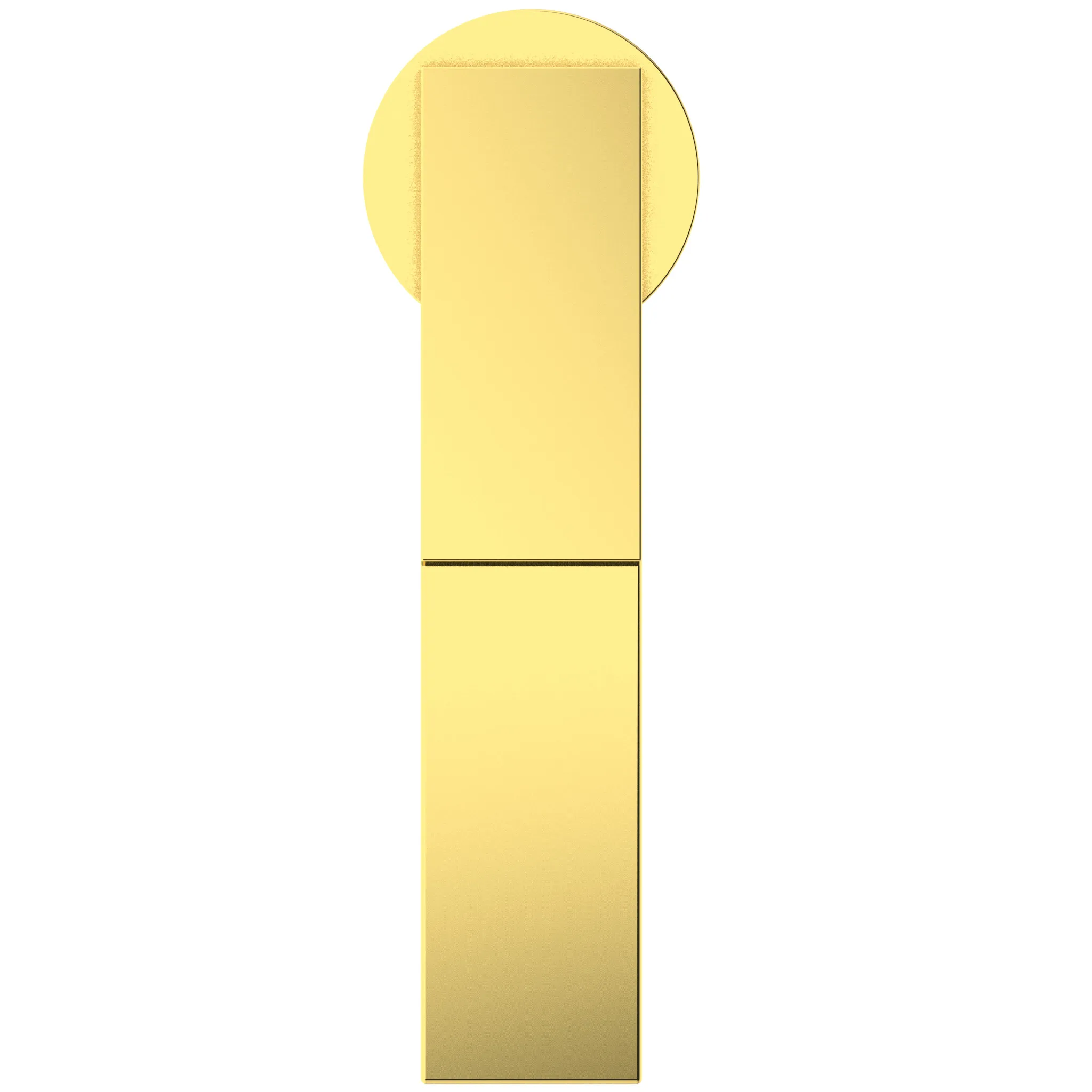 Waschischarmatur Extra Ausladung 150mm verlängerter Sockel ohne Ablaufgarnitur Brushed Gold Waschischarmatur Extra Ausladung 150mm verlängerter Sockel ohne Ablaufgarnitur Brushed Gold