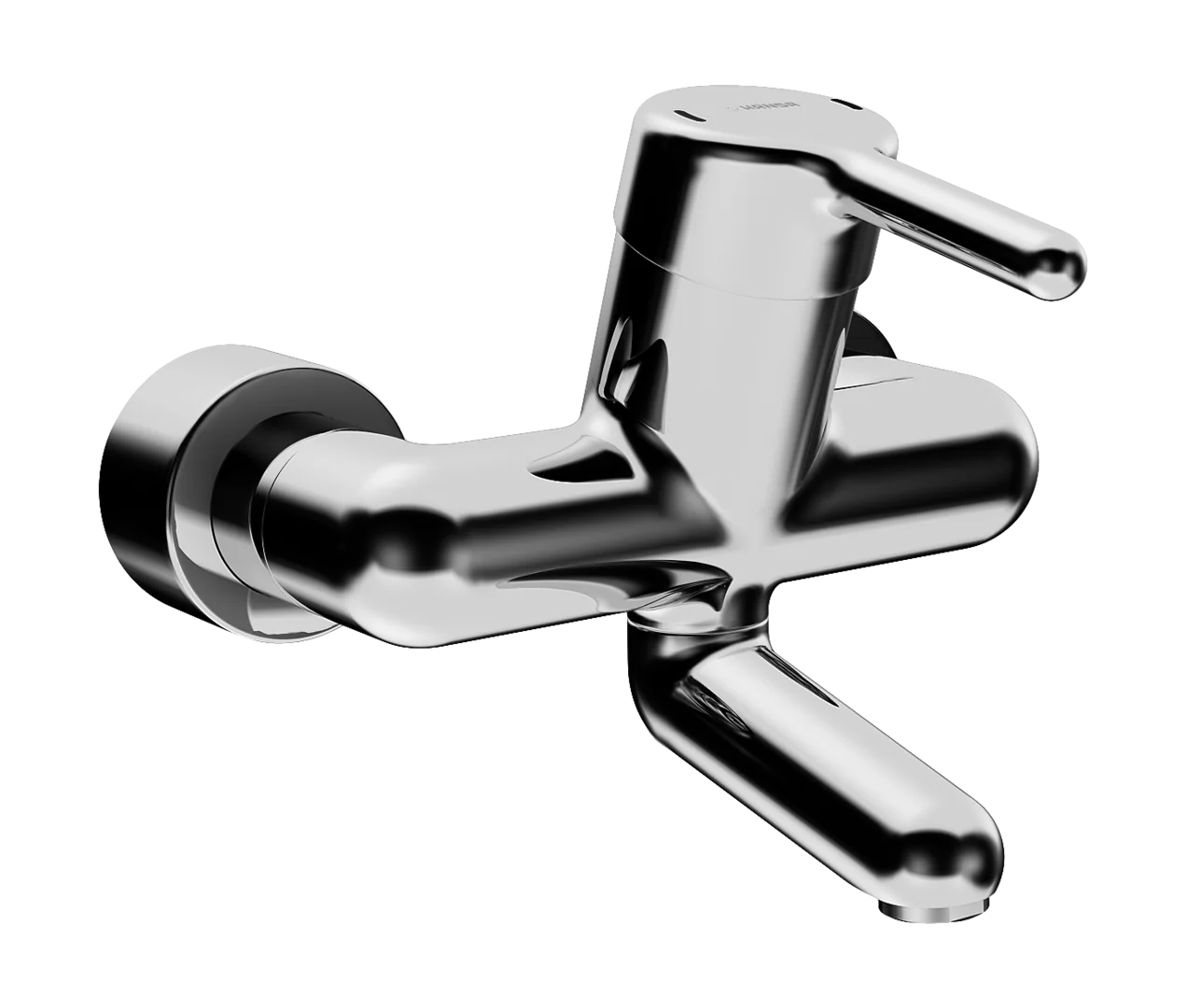 HansaMEDIPRO Einhebelmischer Waschtischbatterie HansaMEDIPRO 0253 Ausladung 171 mm DN15 Chrom