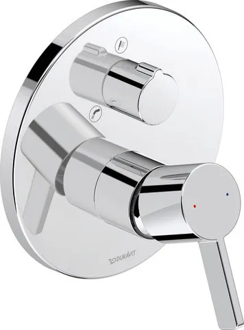 Duravit Einhand-Unterputz-Armatur „D-Neo“ in Chrom Duravit Einhand-Unterputz-Armatur „D-Neo“ in Chrom