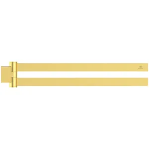 Ideal Standard Conca Cube T5395A2 doppelter Handtuchhalter Brushed Gold