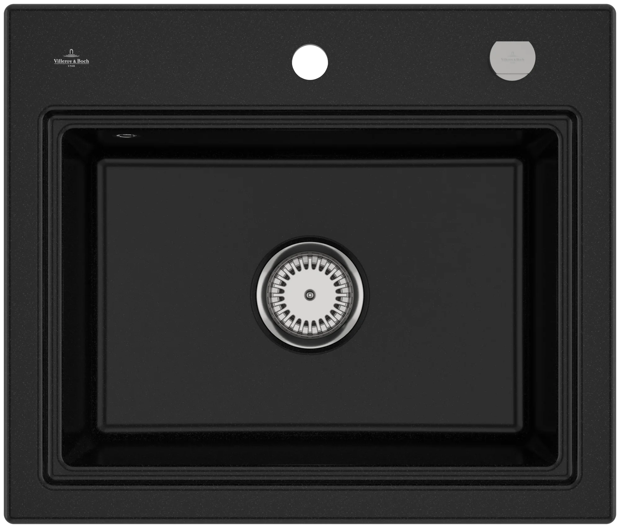 Villeroy & Boch Subway Style 60 S Einbauspüle, 600 x 510 mm, inklusive Ablaufgarnitur