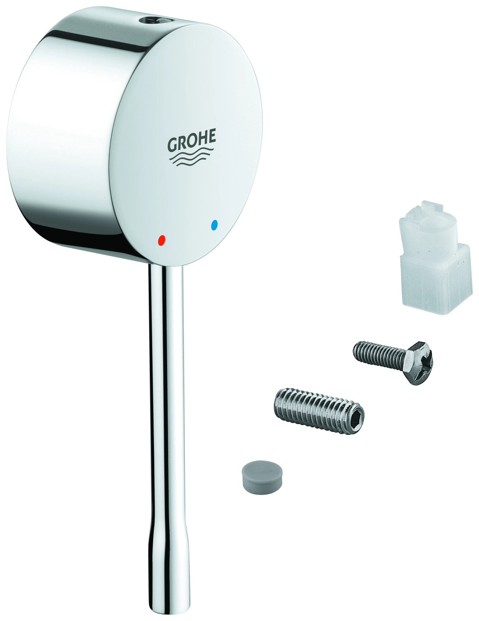 Hebel 46917, Metall, für Essence Einhand-Waschtisch- und Bidet-Batterie, für 28 mm Kartusche, chrom