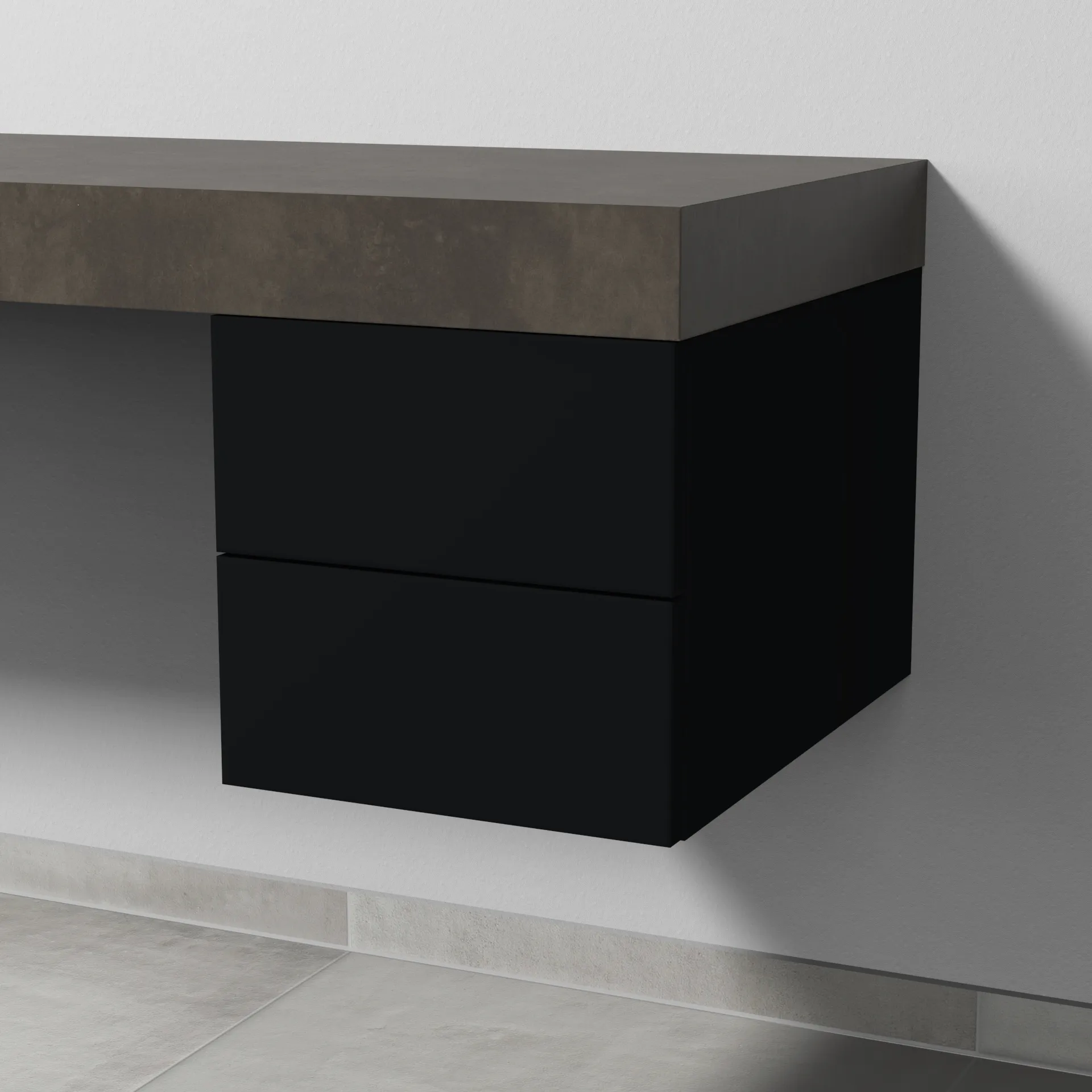 Sanipa Unterschrank „2morrow“ 350 × 340 × 520 mm in Schwarz (matt) Sanipa Unterschrank „2morrow“ 350 × 340 × 520 mm in Schwarz (matt)