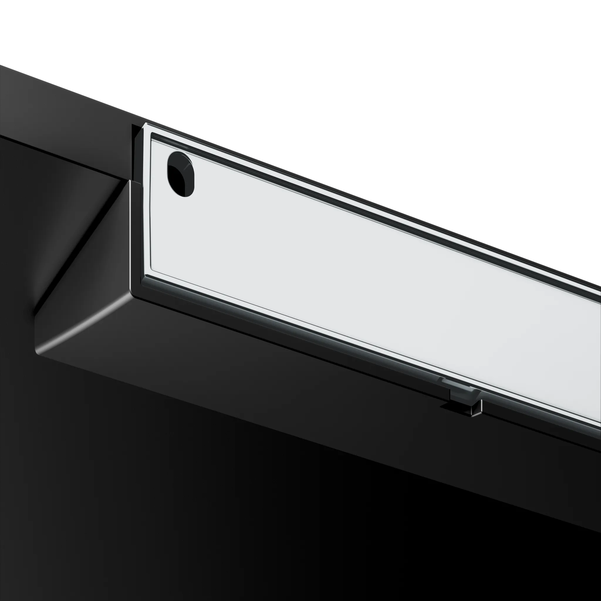 Aveno Duschablage schwarz matt