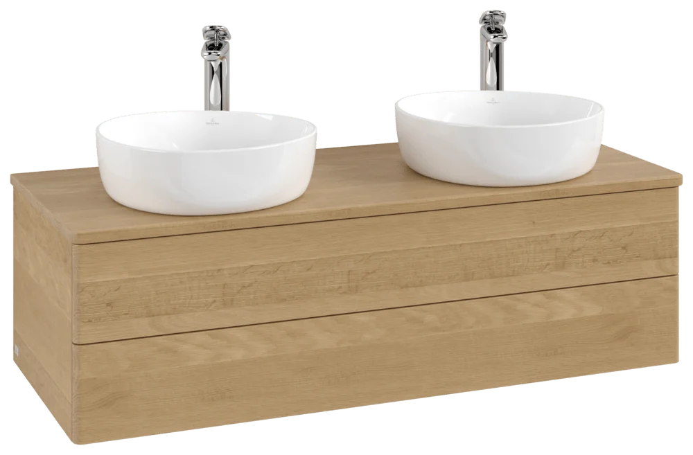 Villeroy & Boch Antao L24_5 Unterschrank für Waschbecken, 1200x360x500 mm, Honey Oak