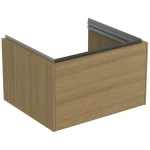 Ideal Standard Möbelwaschtischunterschrank Conca 1 Auszug 600x505x370mm Eiche hell