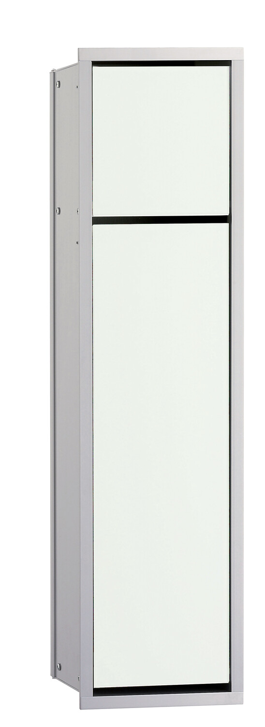 emco WC-Modul „asis module 150“ 16,8 × 65,4 × 15,31 cm in chrom / optiwhite