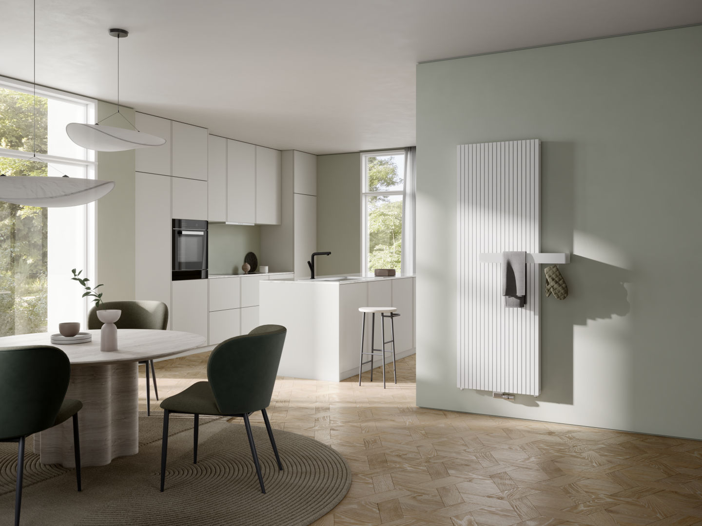 Kermi Design-Heizkörper „Carr鮓 horizontale Anordnung 60 × 77,5 cm in Anthracite Grey Kermi Design-Heizkörper „Carr鮓 horizontale Anordnung 60 × 77,5 cm in Anthracite Grey