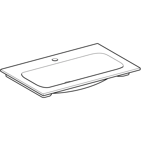 Schrankwaschtisch „iCon“ 75 × 48 cm Schrankwaschtisch „iCon“ 75 × 48 cm